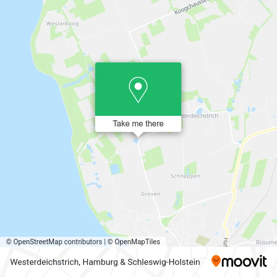 Карта Westerdeichstrich