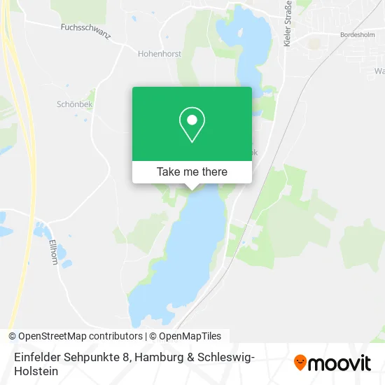 Карта Einfelder Sehpunkte 8