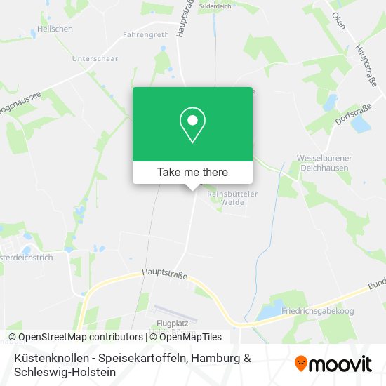 Küstenknollen - Speisekartoffeln map