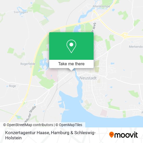 Konzertagentur Haase map