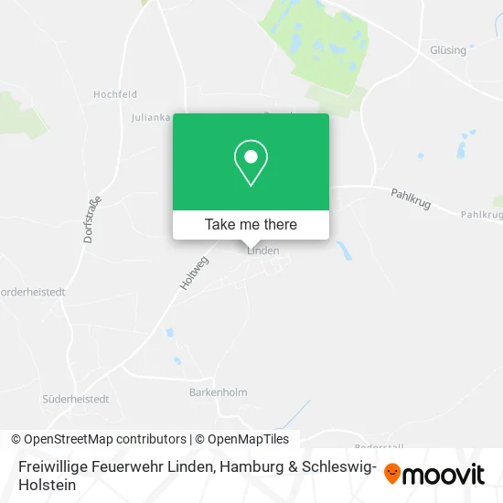 Карта Freiwillige Feuerwehr Linden