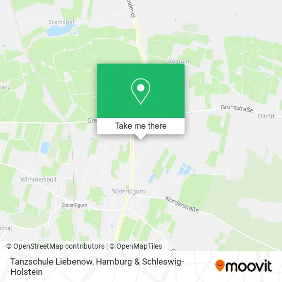 Карта Tanzschule Liebenow
