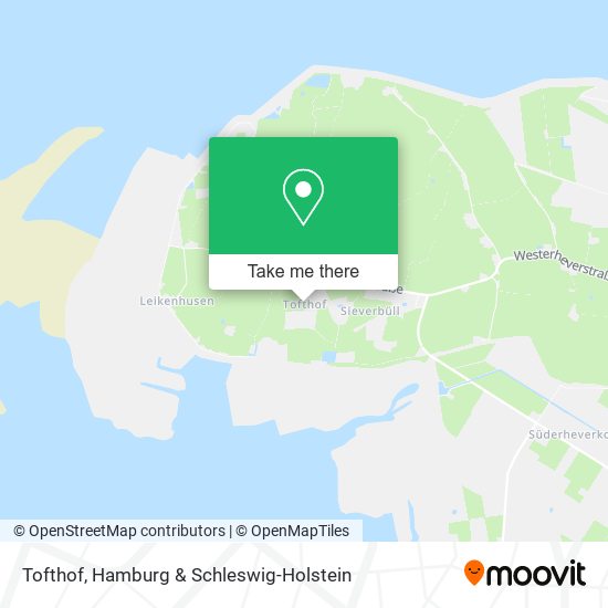 Tofthof map