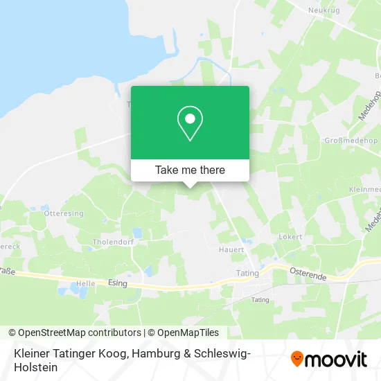 Карта Kleiner Tatinger Koog