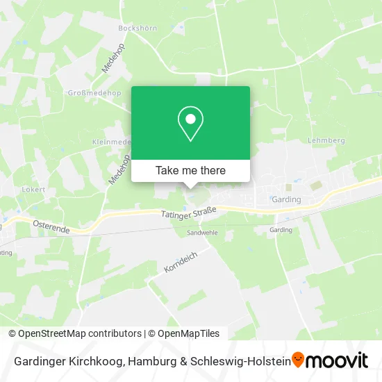 Карта Gardinger Kirchkoog