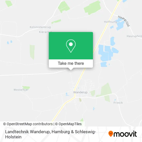 Карта Landtechnik Wanderup