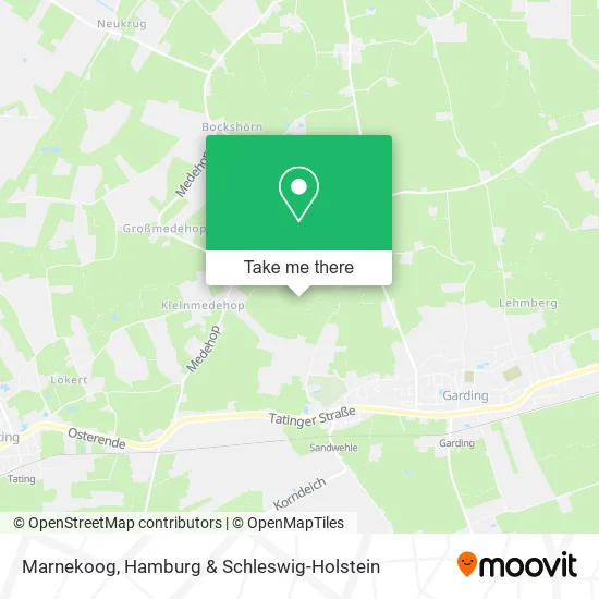 Карта Marnekoog