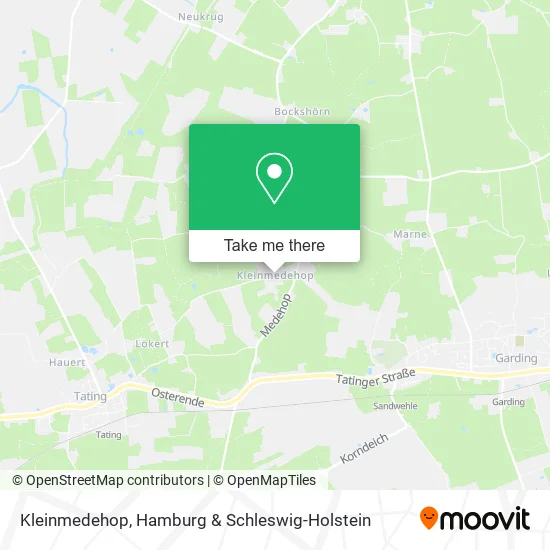 Карта Kleinmedehop