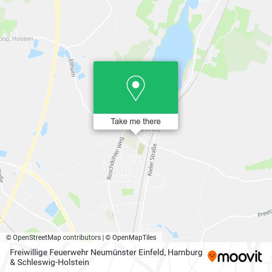 Карта Freiwillige Feuerwehr Neumünster Einfeld