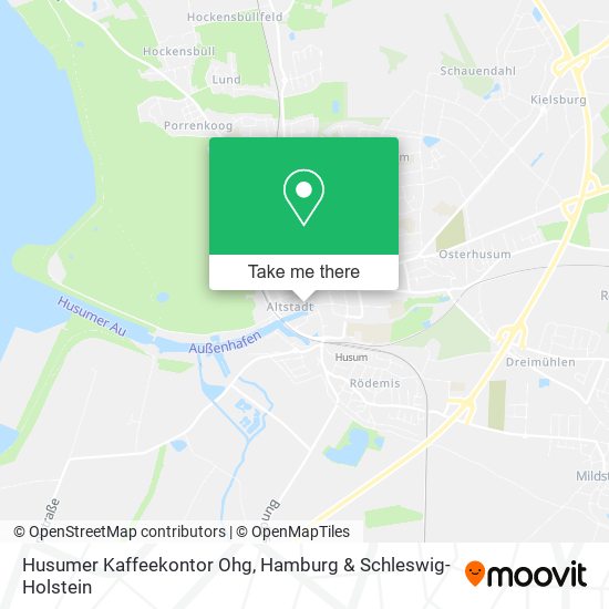 Husumer Kaffeekontor Ohg map