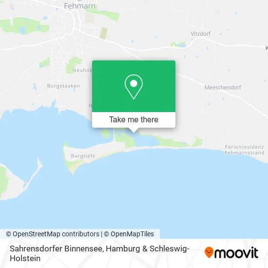 Карта Sahrensdorfer Binnensee