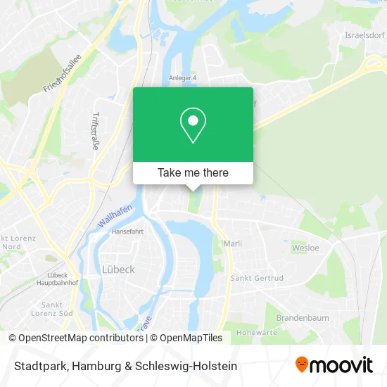 Карта Stadtpark