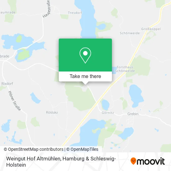 Карта Weingut Hof Altmühlen