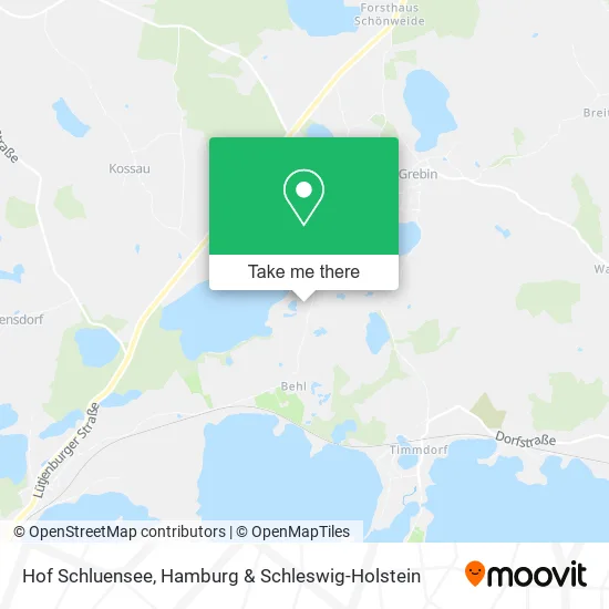 Карта Hof Schluensee