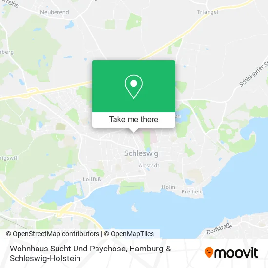 Карта Wohnhaus Sucht Und Psychose