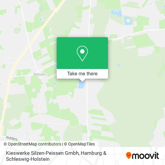 Kieswerke Silzen-Peissen Gmbh map