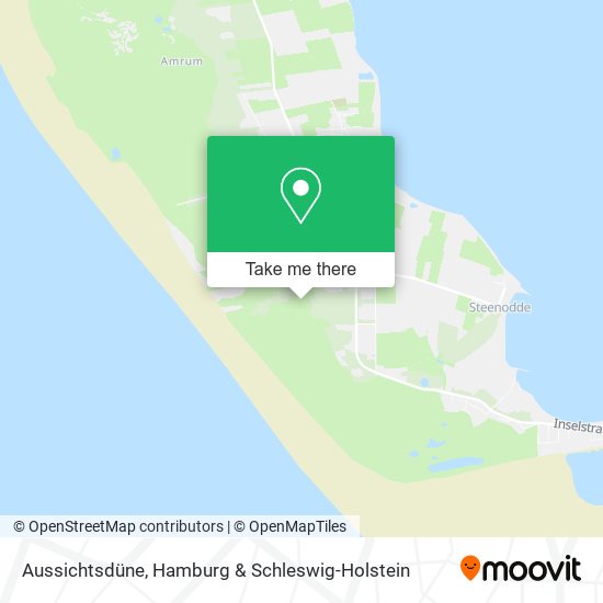 Aussichtsdüne map