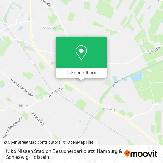 Niko Nissen Stadion Besucherparkplatz map
