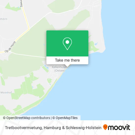 Карта Tretbootvermietung