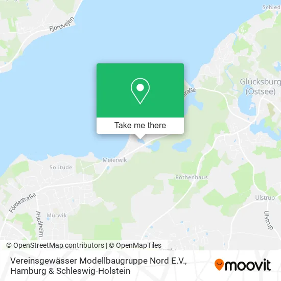 Карта Vereinsgewässer Modellbaugruppe Nord E.V.