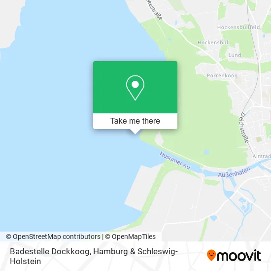 Карта Badestelle Dockkoog