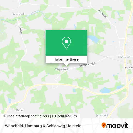 Карта Wapelfeld