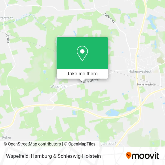 Карта Wapelfeld