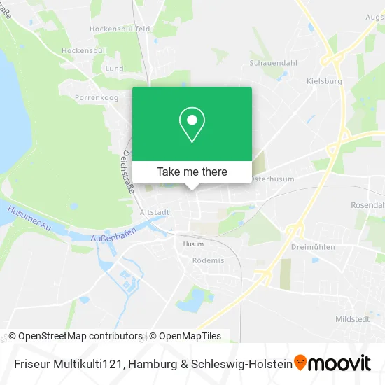 Карта Friseur Multikulti121