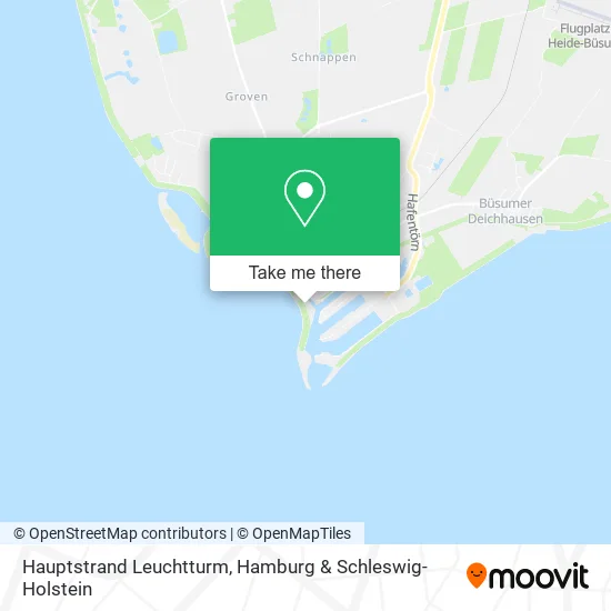 Карта Hauptstrand Leuchtturm