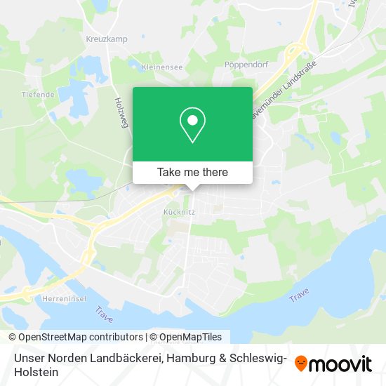 Unser Norden Landbäckerei map