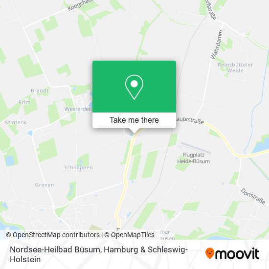 Nordsee-Heilbad Büsum map