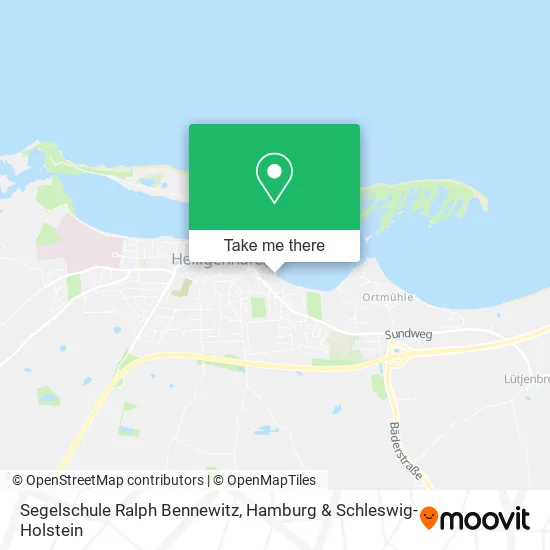 Карта Segelschule Ralph Bennewitz