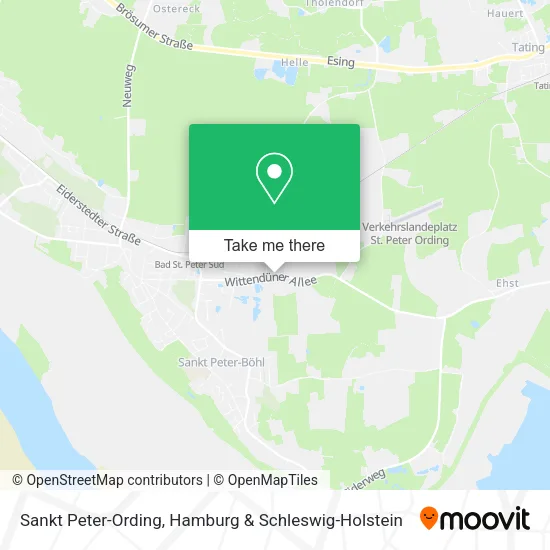 Карта Sankt Peter-Ording
