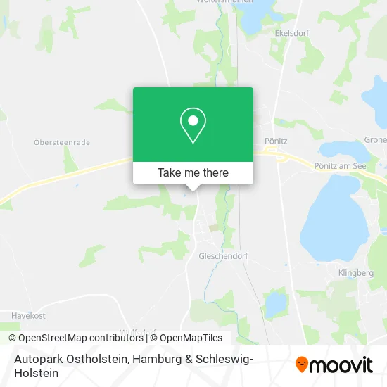Карта Autopark Ostholstein