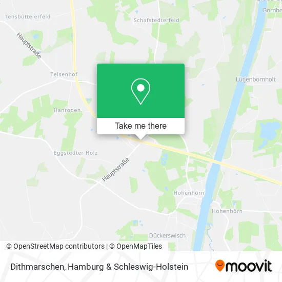 Карта Dithmarschen