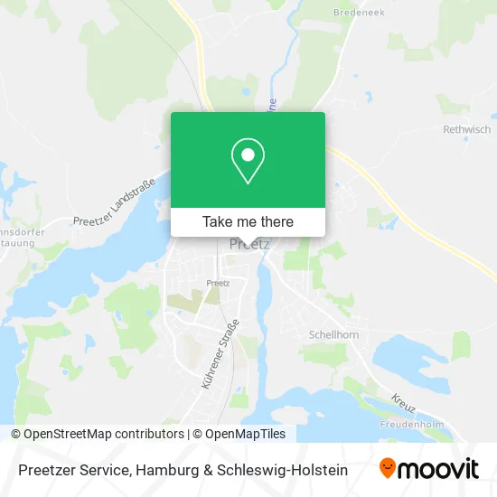 Карта Preetzer Service