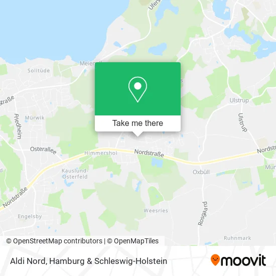 Карта Aldi Nord