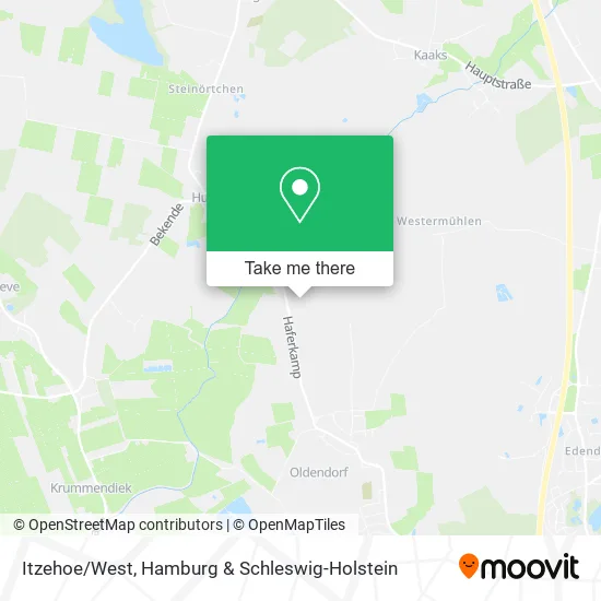 Карта Itzehoe/West