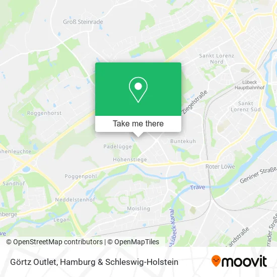 Карта Görtz Outlet