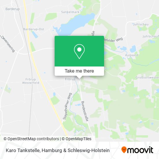 Karo Tankstelle map