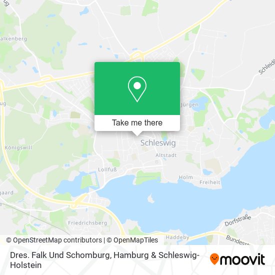 Dres. Falk Und Schomburg map