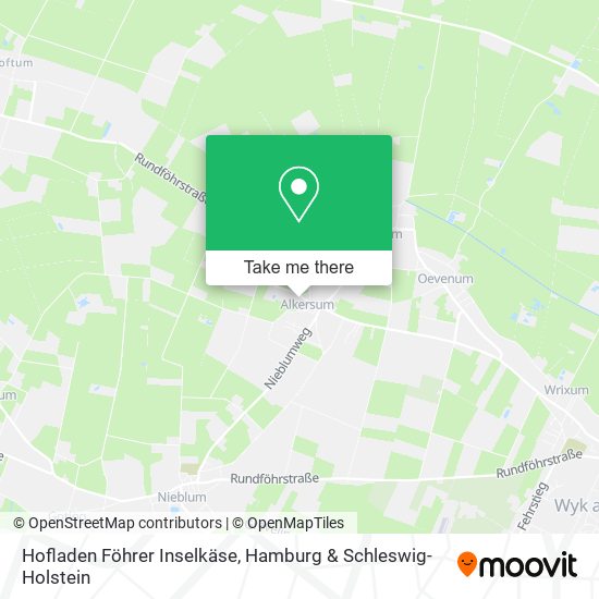 Hofladen Föhrer Inselkäse map