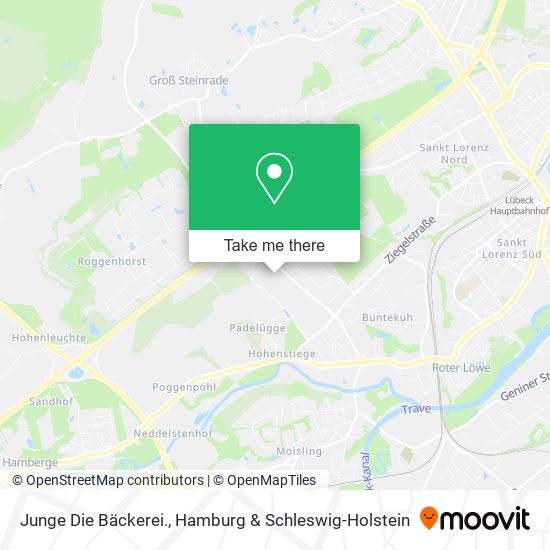 Junge Die Bäckerei. map