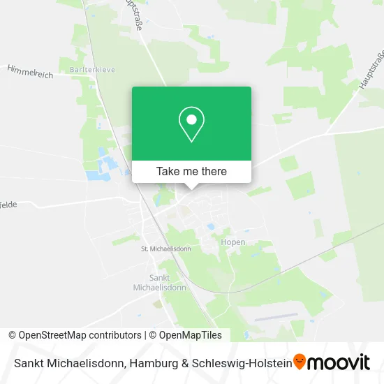 Карта Sankt Michaelisdonn