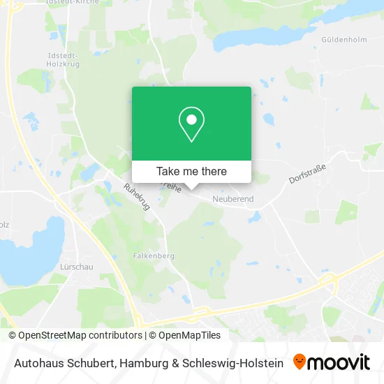 Карта Autohaus Schubert