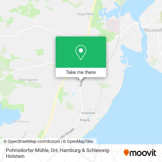 Карта Pohnsdorfer Mühle, Ort