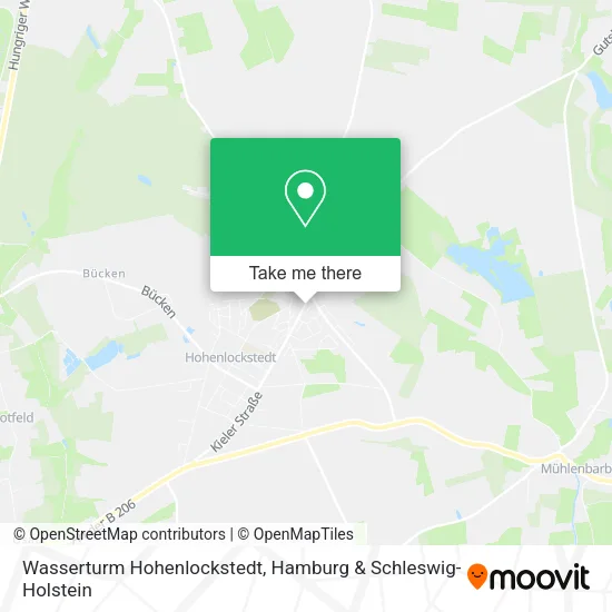 Карта Wasserturm Hohenlockstedt
