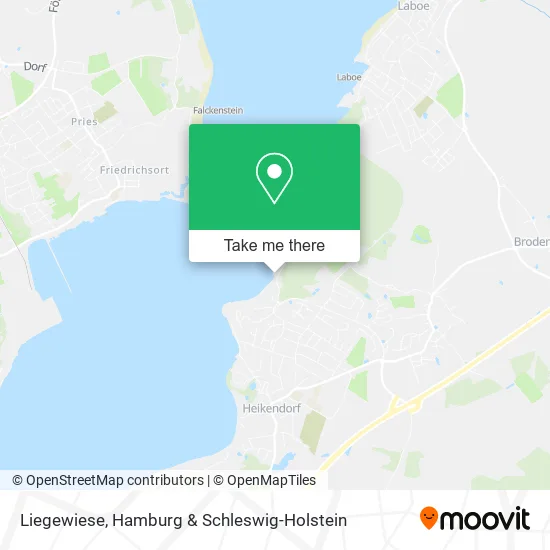 Карта Liegewiese