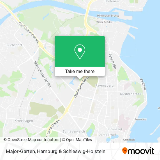 Карта Major-Garten