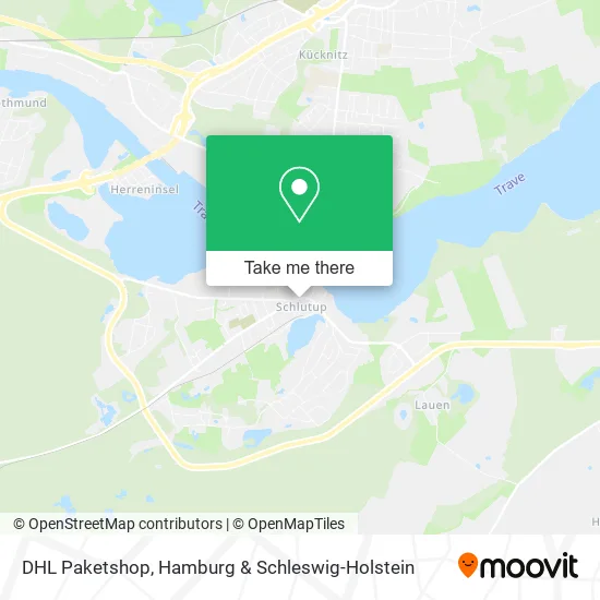 Карта DHL Paketshop